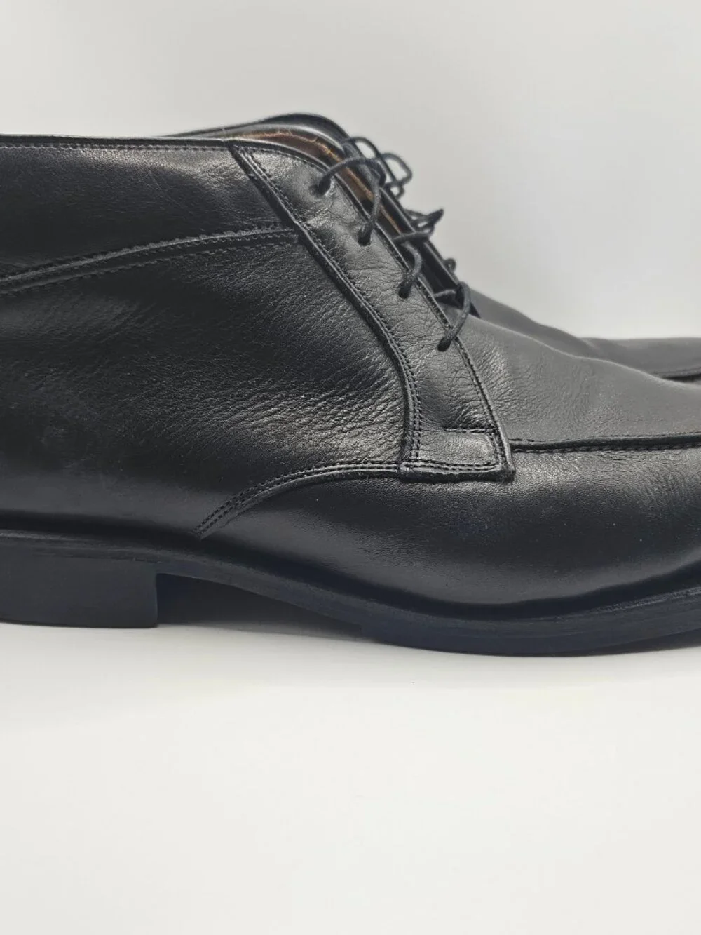 Allen Edmonds Stuart Chukka Boots Black Mens 12.5 D